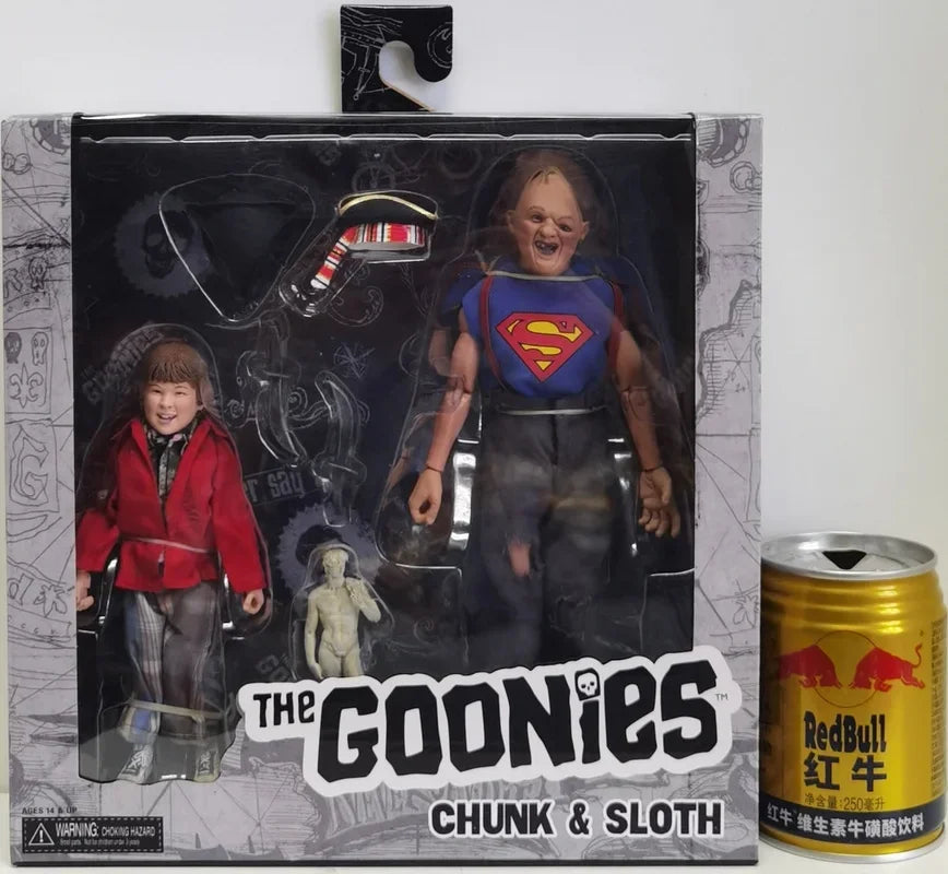 Neca Laser Anti-counterfeiting The Goonies Small Spirit The Goonies Set Movable Doll Model Gifts