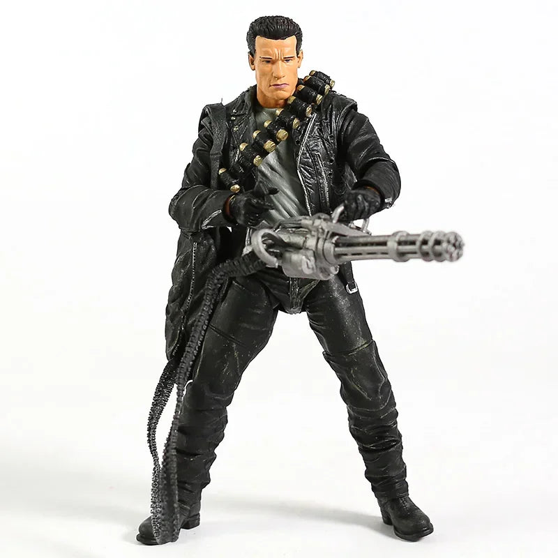 NECA Terminator T-800 T-1000 Collection Action Figure Movie Model Toy