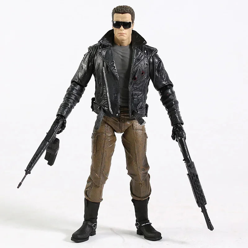 NECA Terminator T-800 T-1000 Collection Action Figure Movie Model Toy