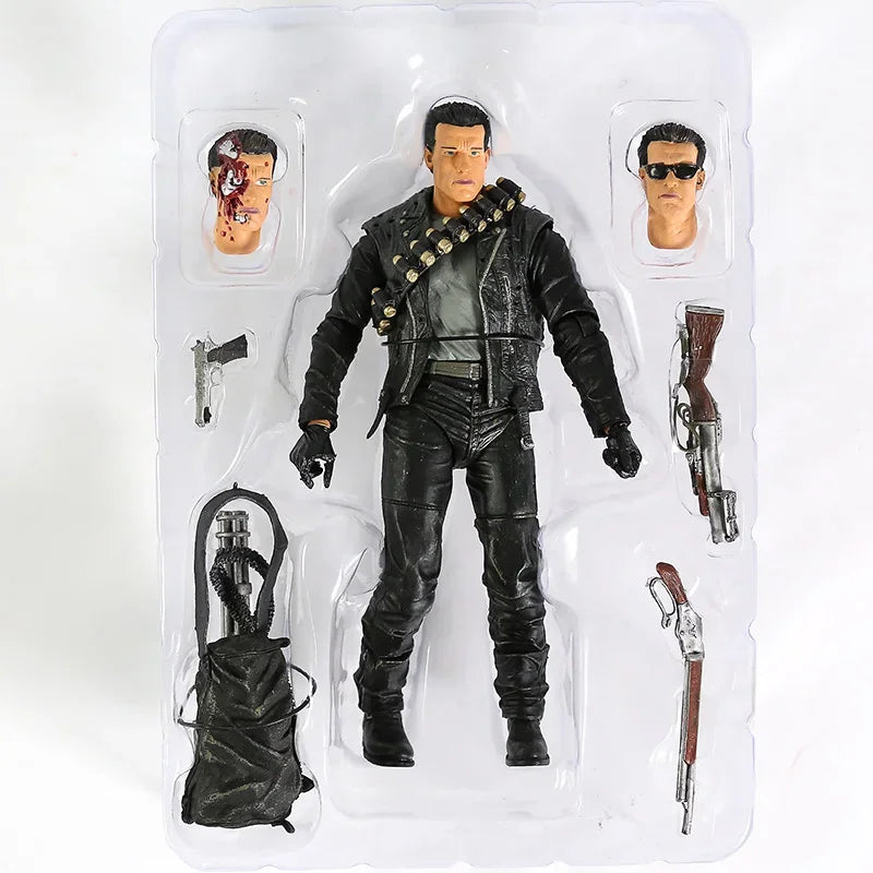 NECA Terminator T-800 T-1000 Collection Action Figure Movie Model Toy