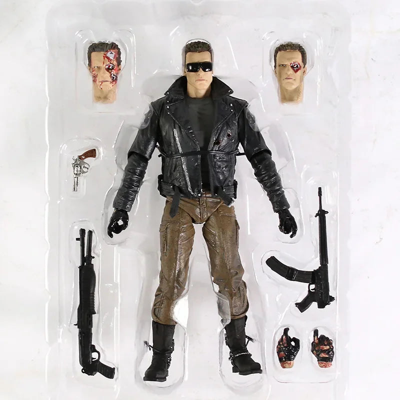 NECA Terminator T-800 T-1000 Collection Action Figure Movie Model Toy