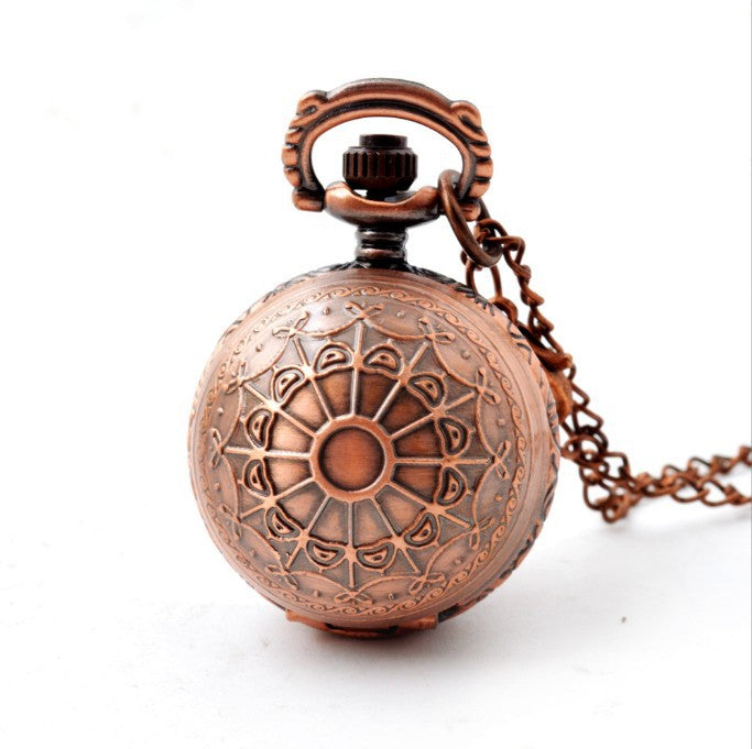 Necklace  Golden Watch Ball Potter Quartz Pocket Watch