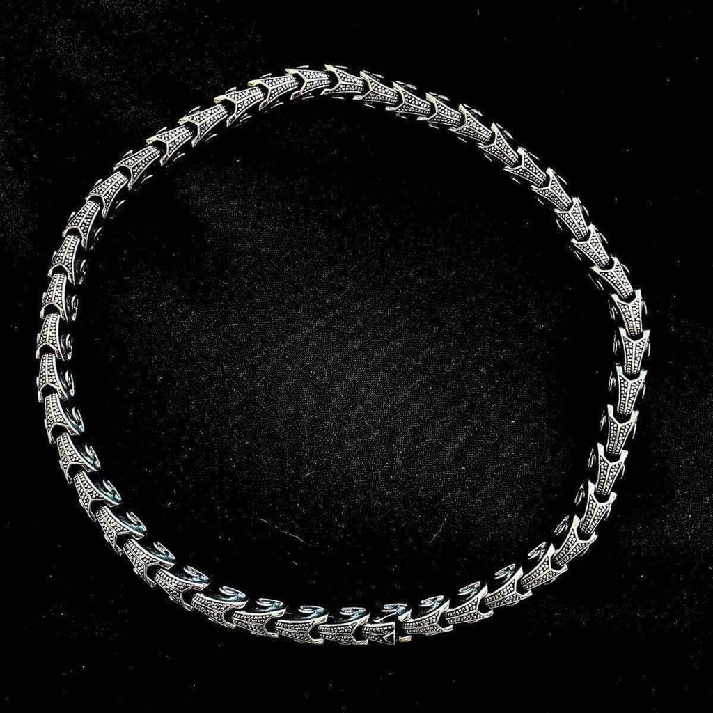 Viking Stainless Steel Jörmungandr Chain - 