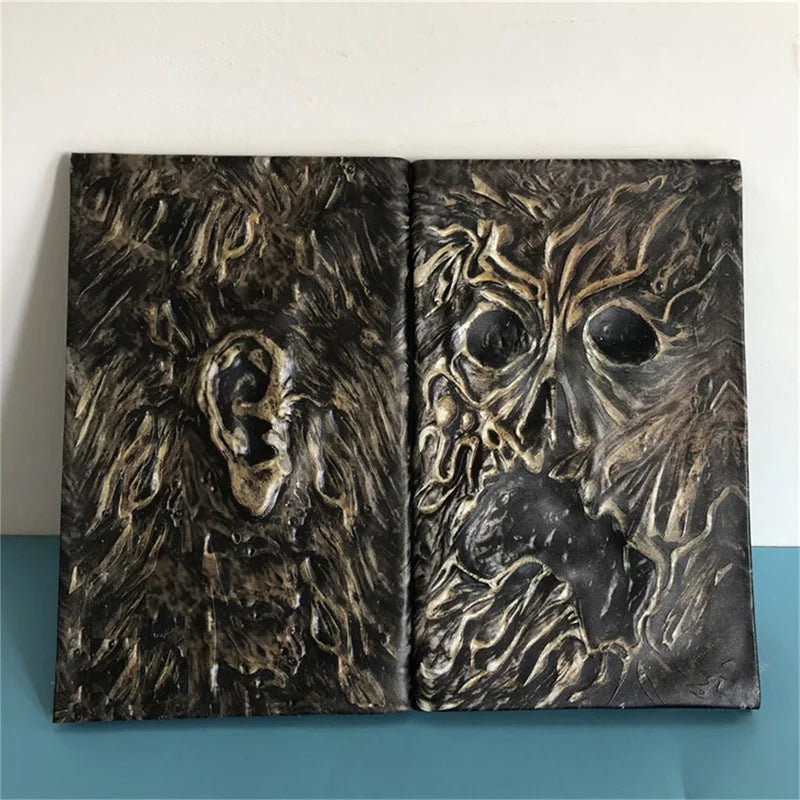 Necronomicon Dark Magic Book Demon Evil Dead Summon Book Altar Ceremony Prop Book Collection Living Room Desktop Decoration