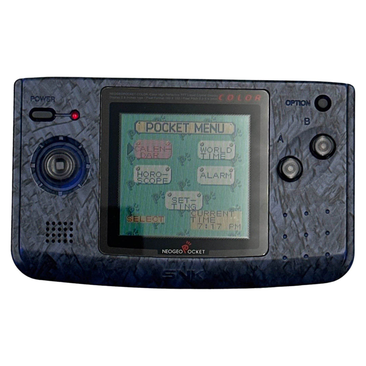 Neo Geo Pocket Color [Stone Blue] - Neo Geo Pocket Color - Role-Players