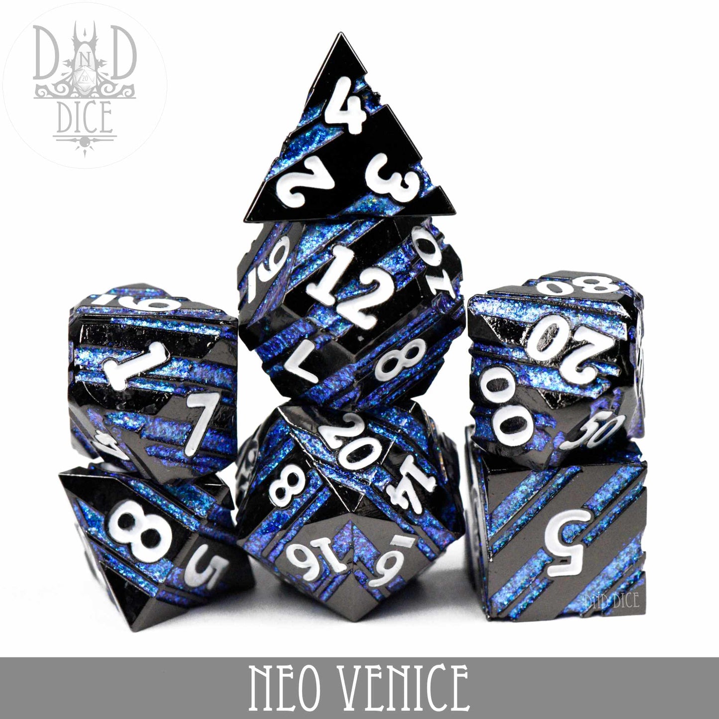 Neo Venice Metal Dice Set