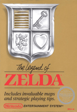 The Legend of Zelda Non Rev-A Silver Label 5 Screw Variant (Nintendo NES) - Game Manual Only