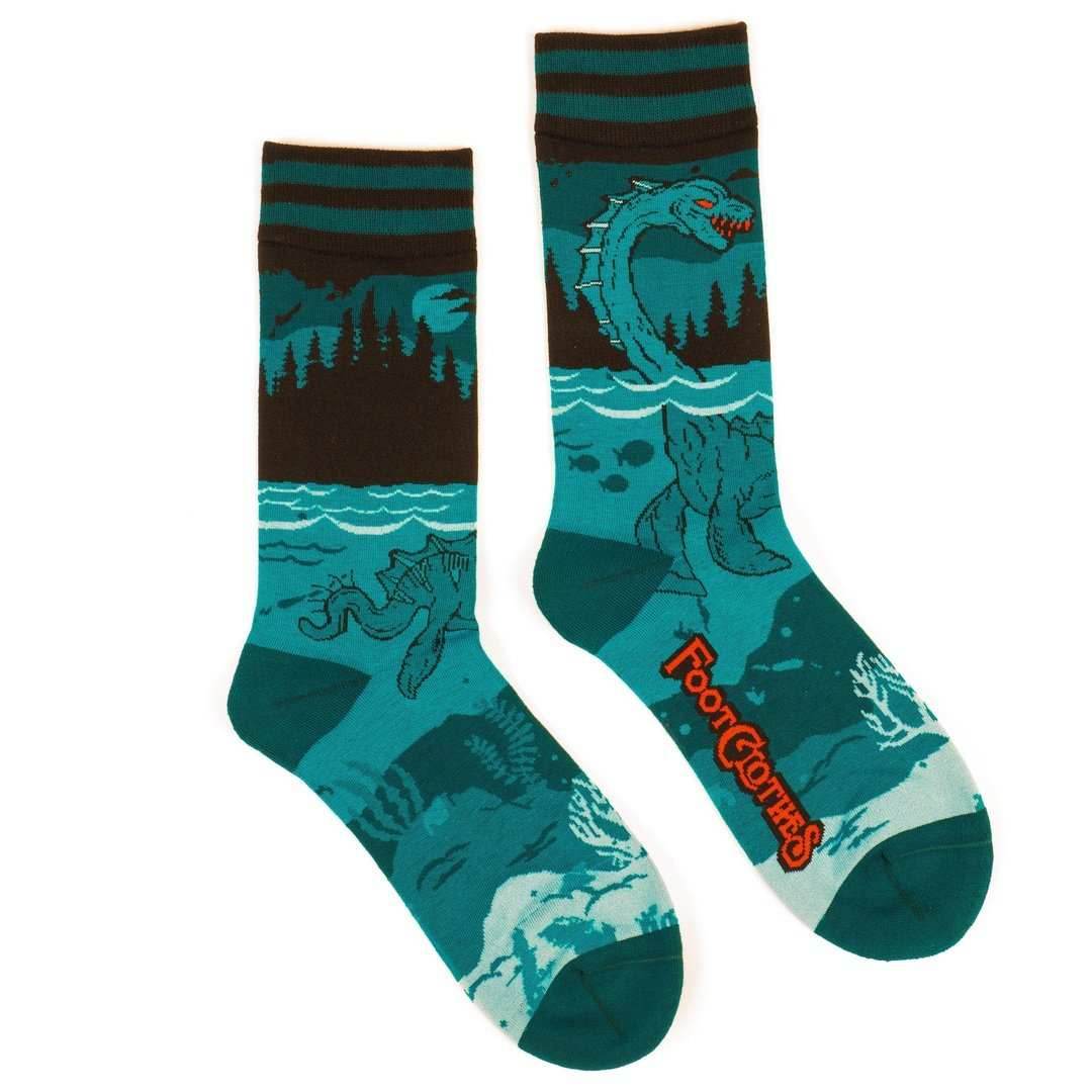 Cryptid Fanatic Crew Sock Pack | 9 Designs - 