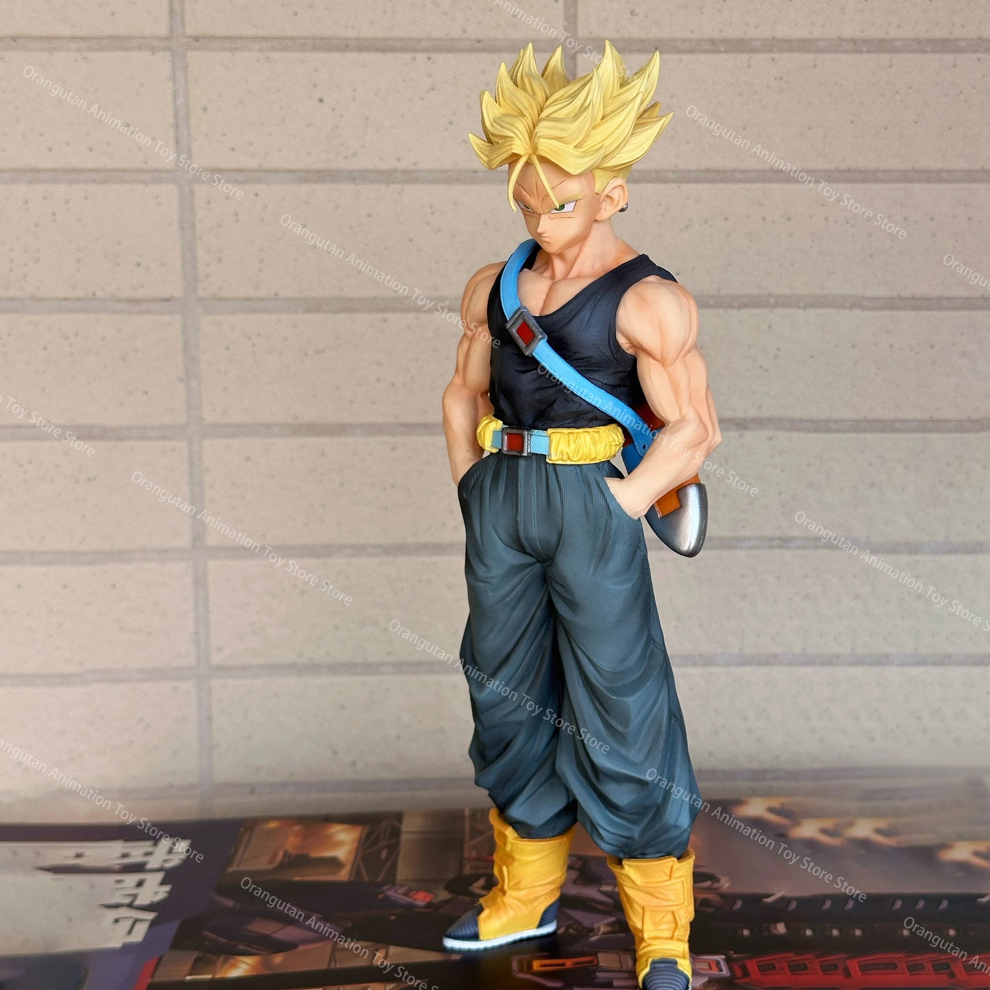 New 26CM Anime Dragon Ball Z Fighters  Trunks Figure Super Saiyan Future Trunks Figurine Action Figures Pvc Statue Statue