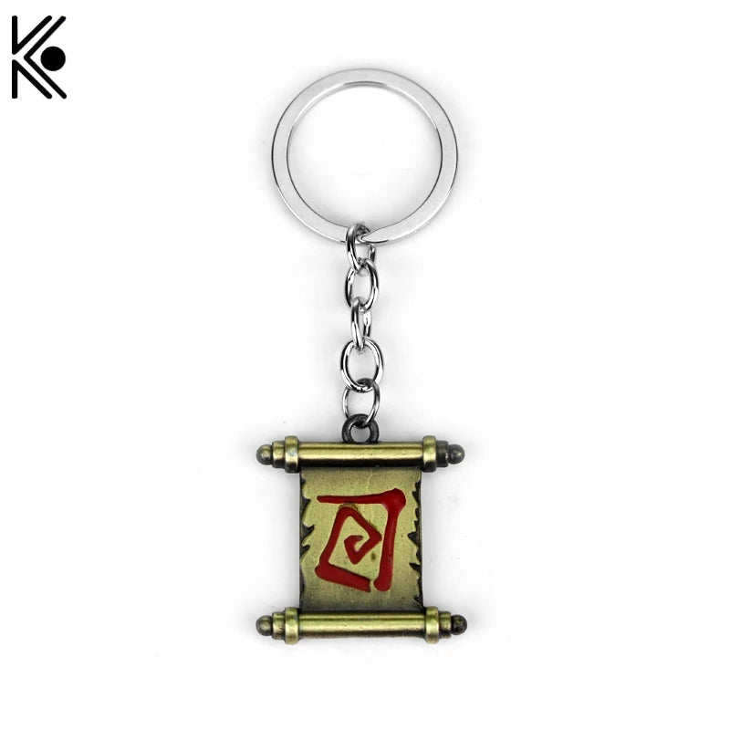 New Arrival Dota 2 Key Chain Dota 2 Keychain Car On Line Jewelry Accessories Keychain Cosplay Jewelry for Men Women Keychain