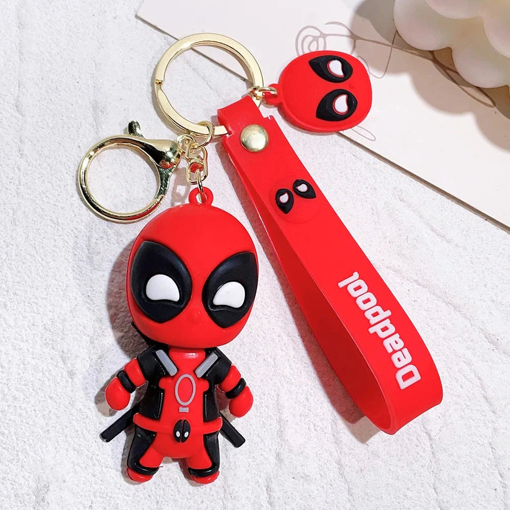 New Cute Doll Pendant Anime Figures Dead doll Version Fashion Backpack Keychain Couple Bag Keyring Pendant Birthday Gifts