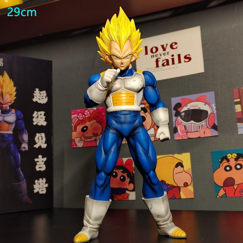 New Dragon Ball Super Vegeta Goku Figure Ornaments White Hole Kelin Gohan Doll Tianjin Rice Four Demon Fist Figures Model Toys