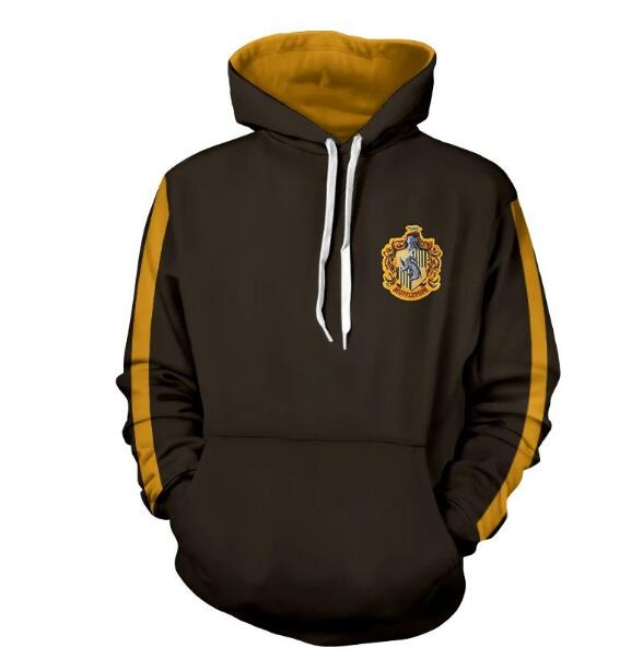 New Harry Potter Role Suit 3D Digital Print Pullover European And American Men's And Women's Hoodie Sweater