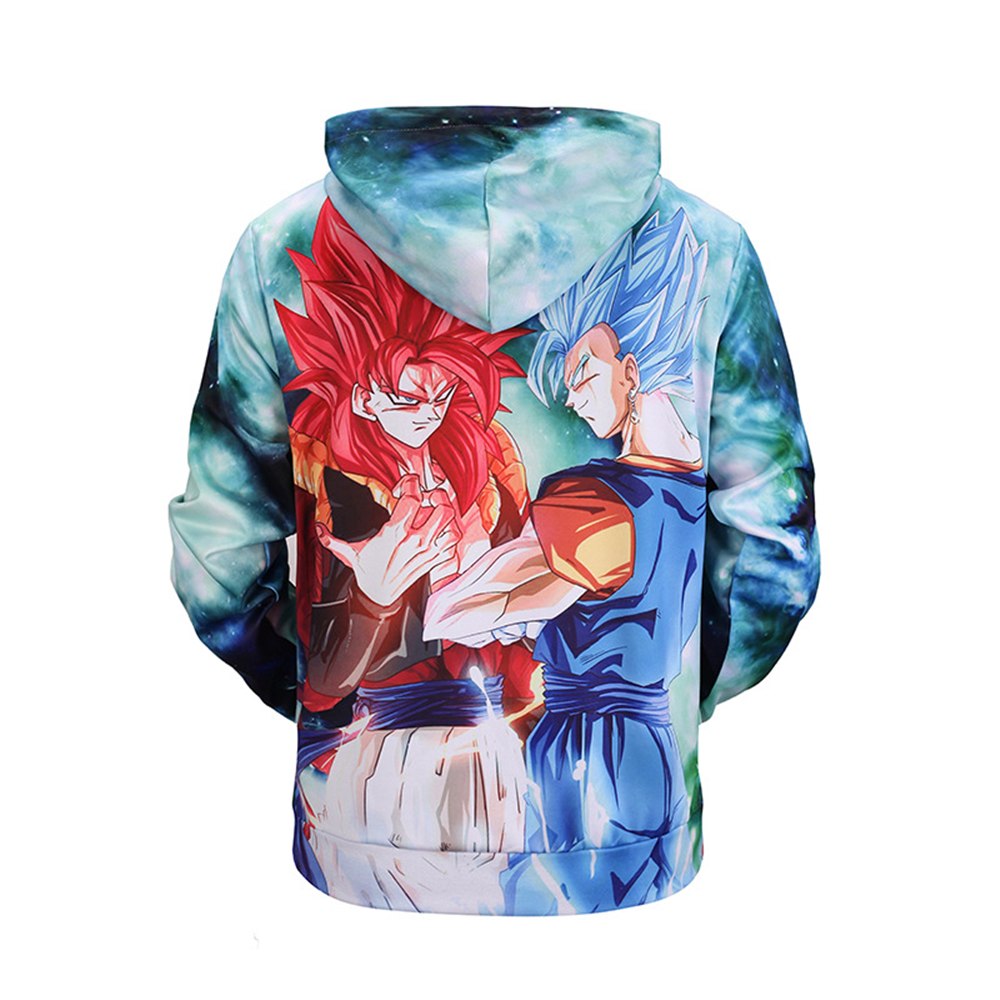 New men's hoodie Dragon Ball Goku 3D print hooded  sweater