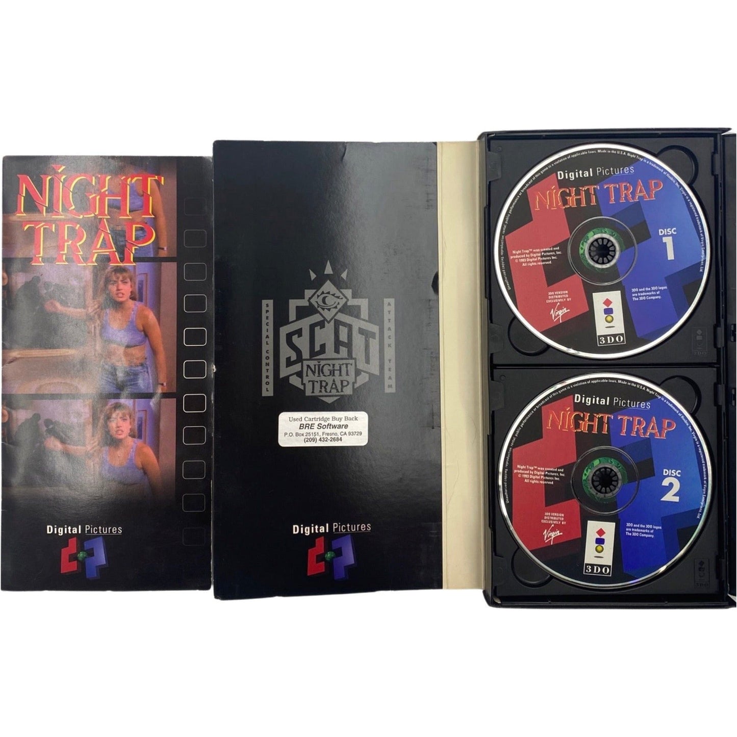 Night Trap - Panasonic 3DO - (CIB)