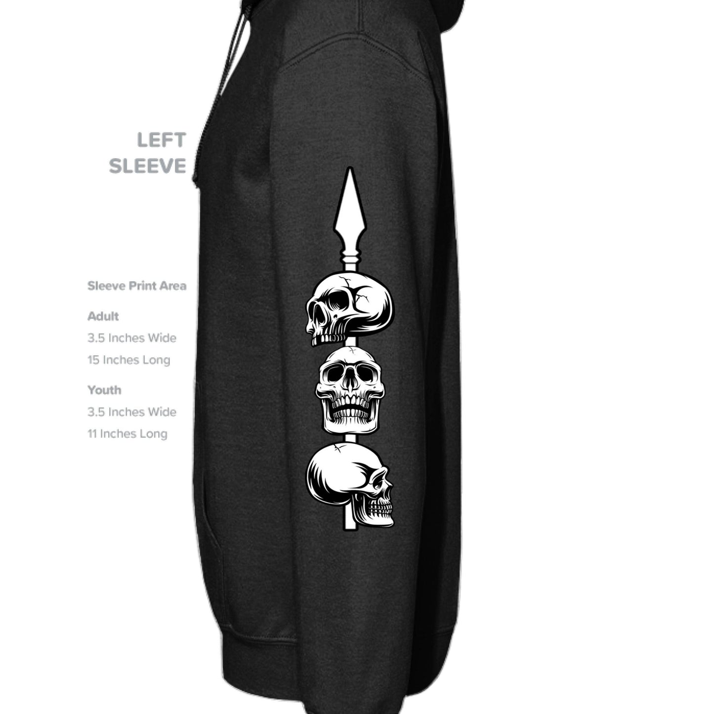 Grave Digs My Little Nightmare 30 Unisex Hoodie - BLACK / XS