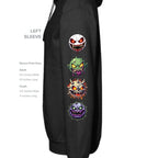 Grave Digs NecroNemoticons 51 Unisex Hoodie - BLACK / XS