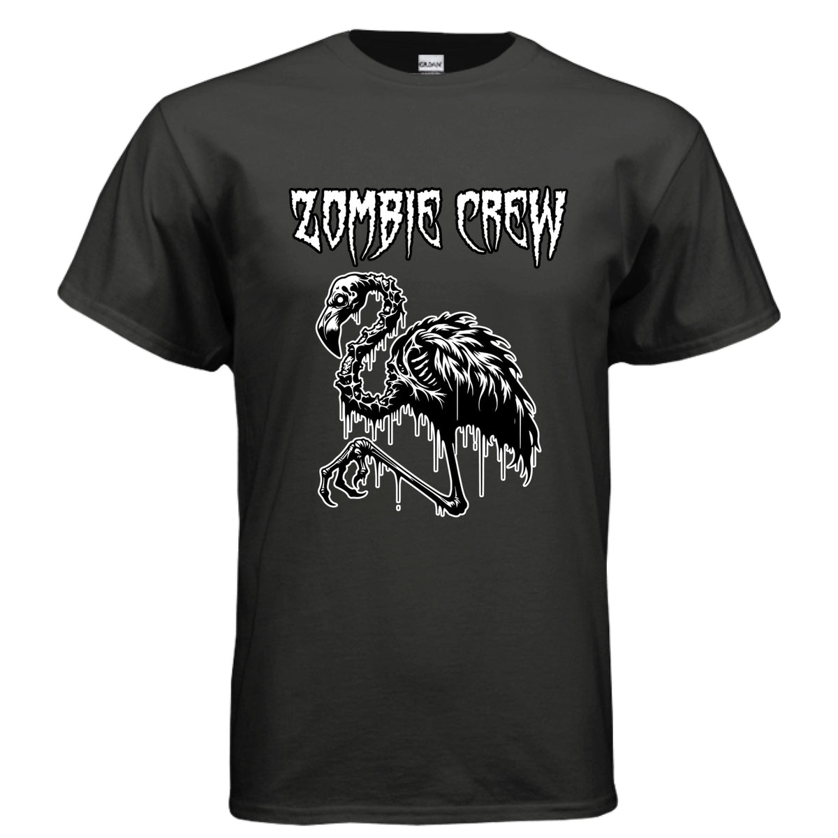 Grave Digs Zombie Crew Flamingo T-shirt
