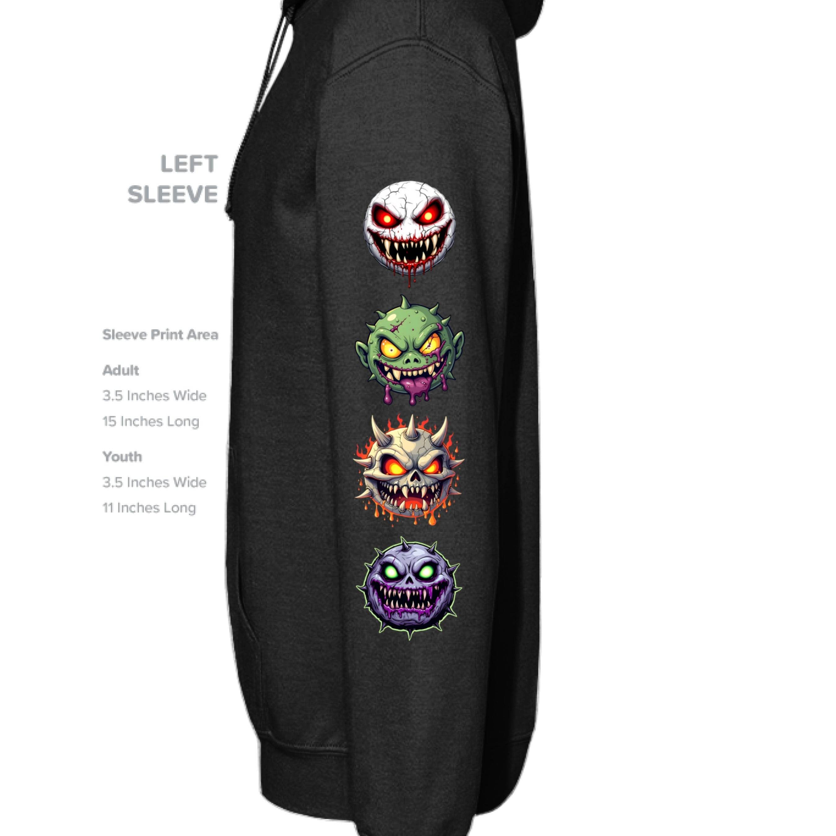 Grave Digs NecroNemoticons 42 Unisex Hoodie - BLACK / XS