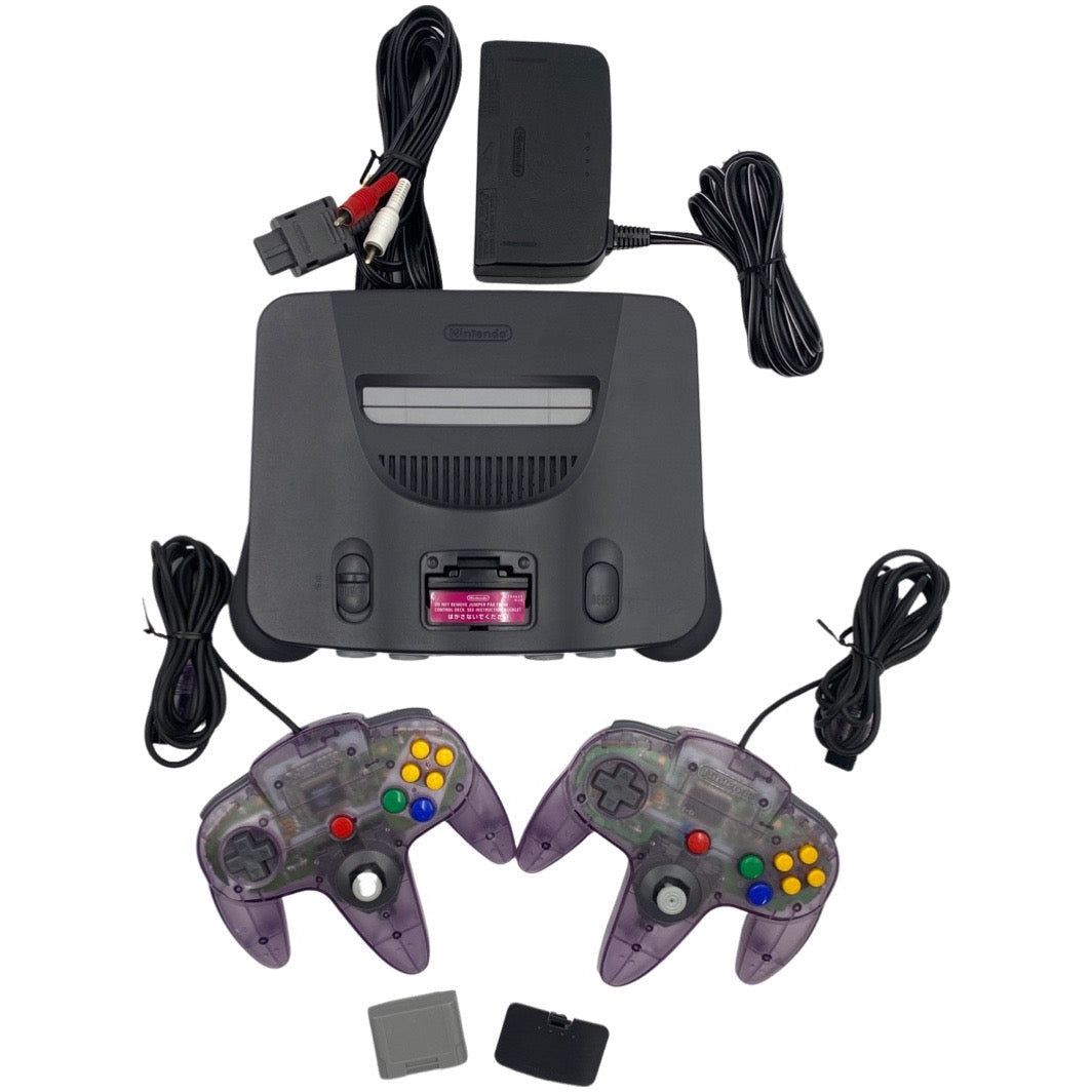 Nintendo 64 with Jumper Pak & Memory Card