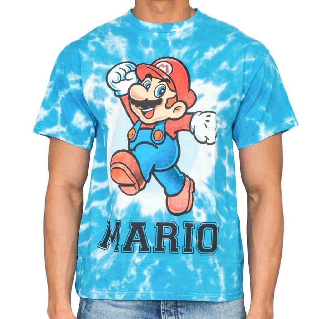 Nintendo Mario Cheer White Dyed T-shirt - S
