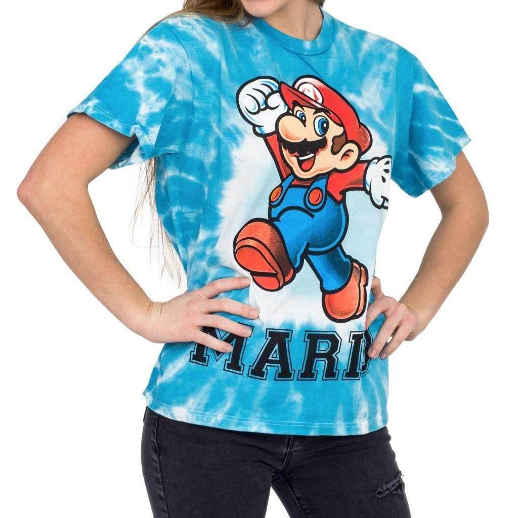 Nintendo Mario Cheer White Dyed T-shirt - S