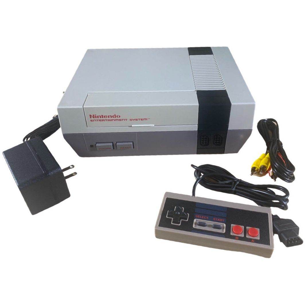 Nintendo NES Console - 1 - New 3rd Party Controller (**Good-Acceptable)