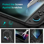 Tempered Glass Screen Protector with Joystick Cap | Full Coverage Protection for Nintendo Switch 2