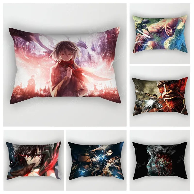 Nordic anime home decor 30*50 throw pillow case sofa modern boho living room Cushion cover 30x50cm 40x60*40 cute kawaii cartoon