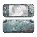 Gilded Glacier Marble - Nintendo Switch Lite Skin