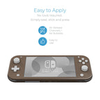 Solid State Flat Dark Earth - Nintendo Switch Lite Skin