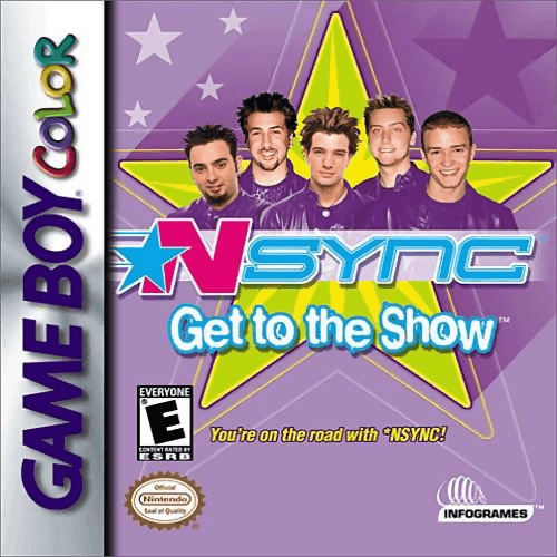 NSYNC Get to the Show (Gameboy Color) - Game Manual Only