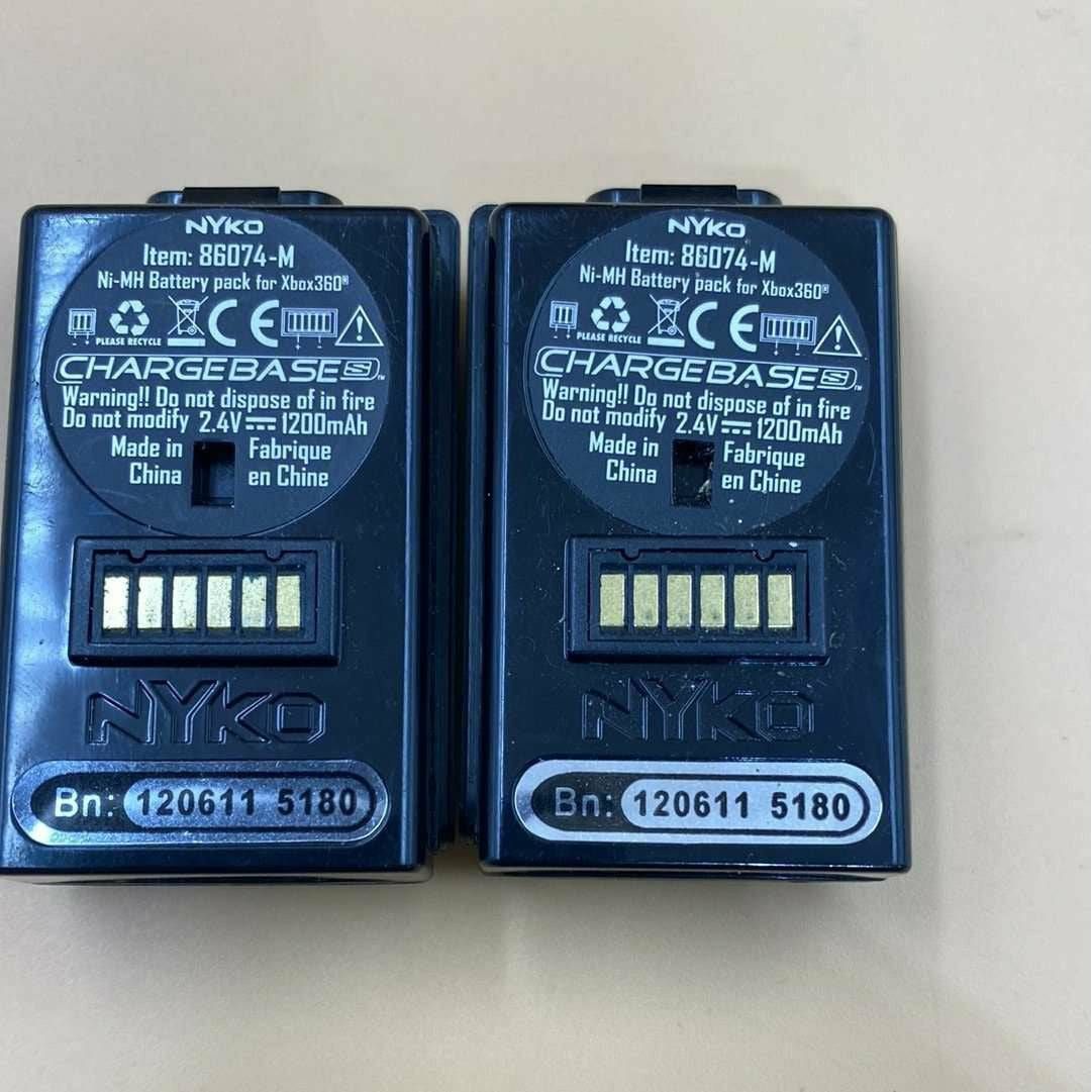 NYCO Rechargeable Batteries (PAIR) - Xbox 360