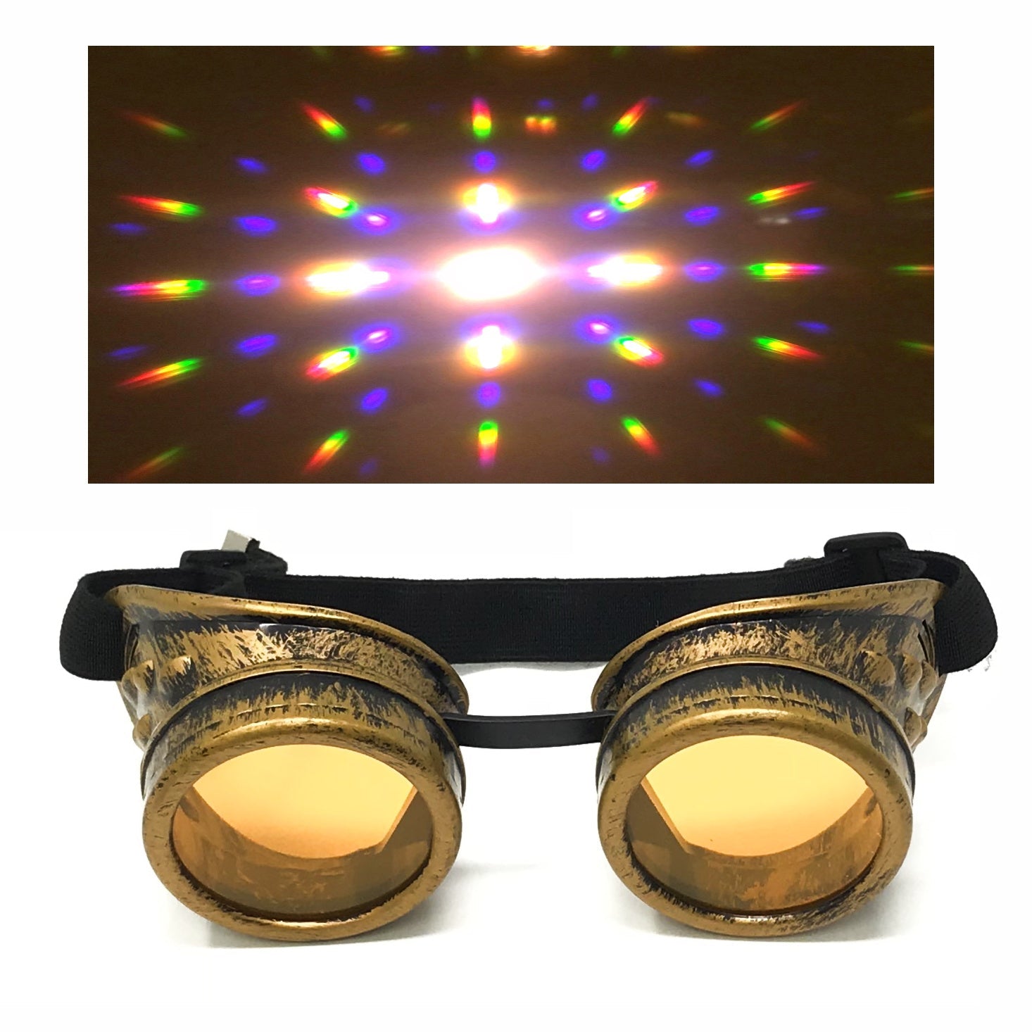 Dystopian trippy goggles
