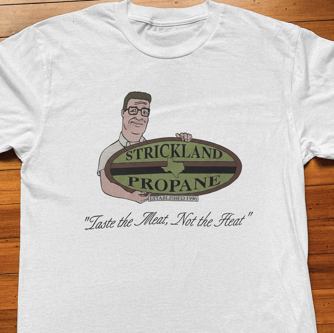 King of The Hill Strickland Propane White T-shirt