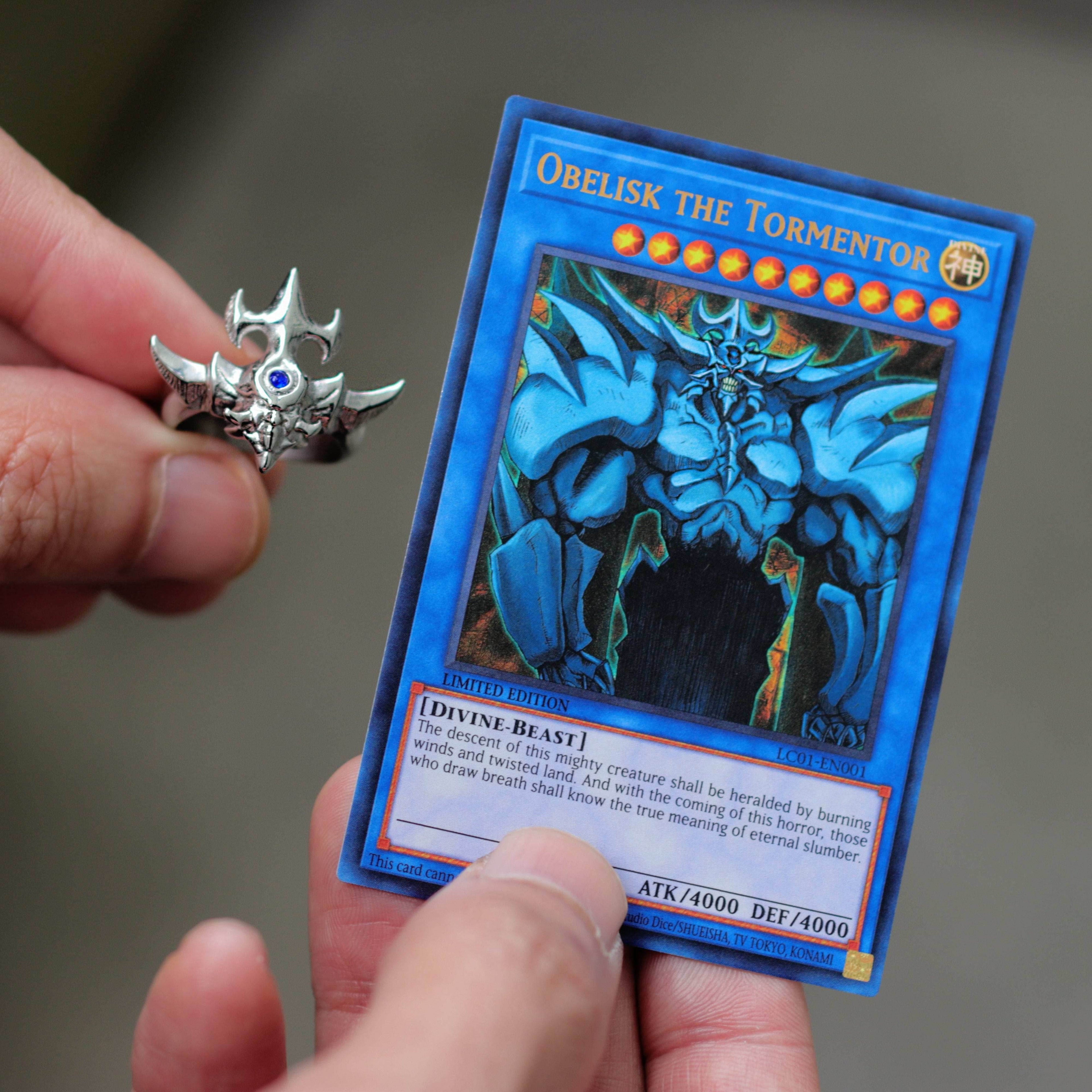 Yu-Gi-Oh!™ Obelisk The Tormentor Ring - Black / 7