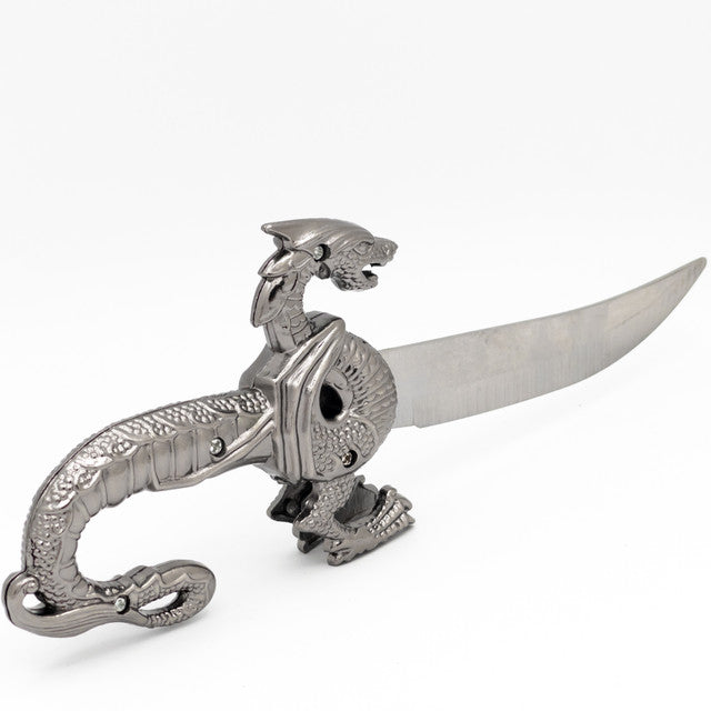 Obey Me Small Ornate Dragon Decorative Fantasy Dagger Knife