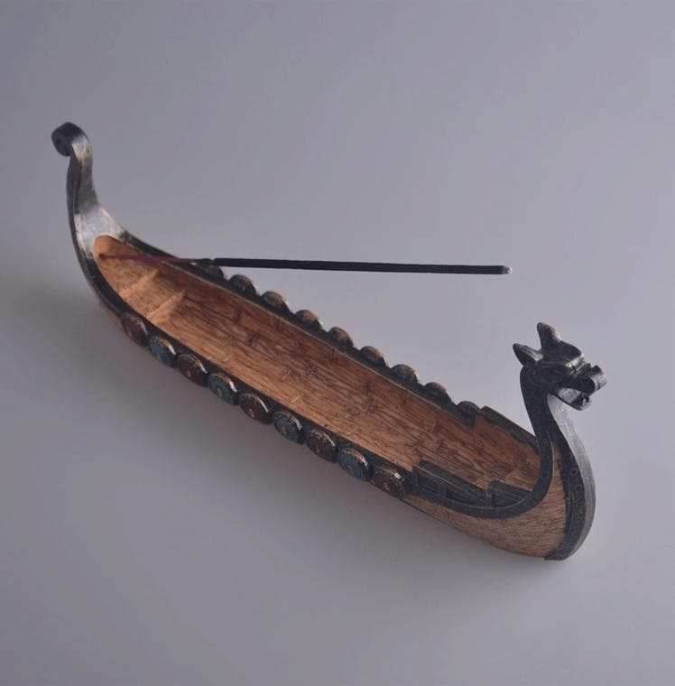 Viking Ship Incense Holder - 