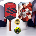 Selkirk OMNI 1776 Elongated 16mm Pickleball Paddle & Omni Man Cover
