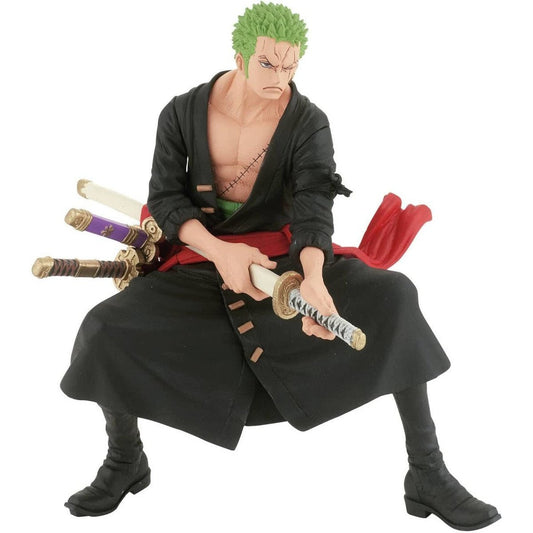 One Piece Roronoa Zoro Wanokuni Style II King of Artist Figure