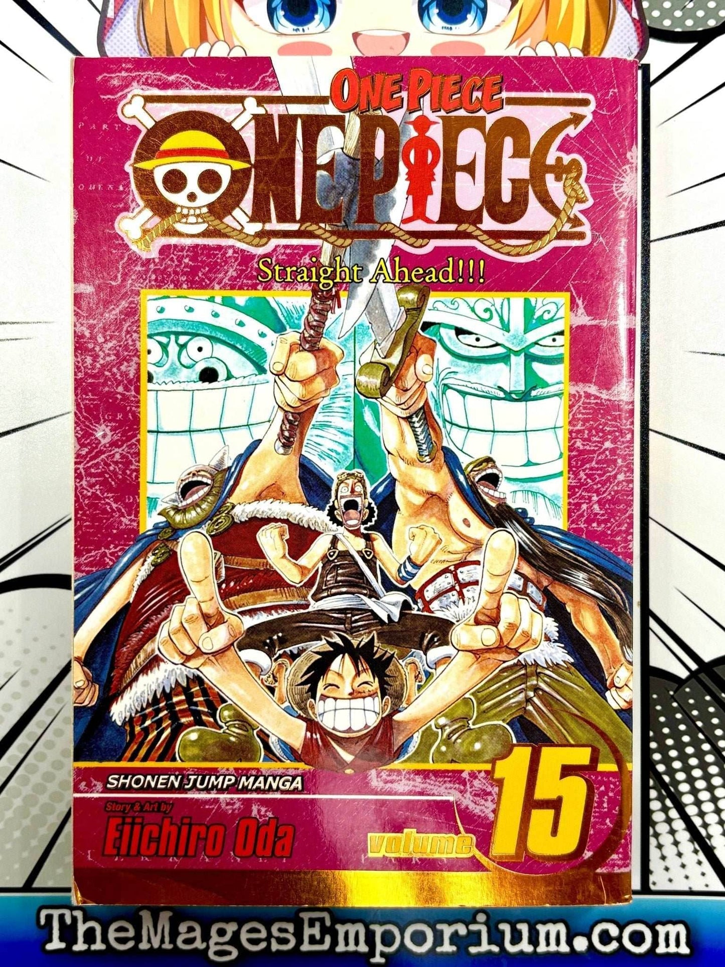 One Piece Vol 15 Gold Foil - 