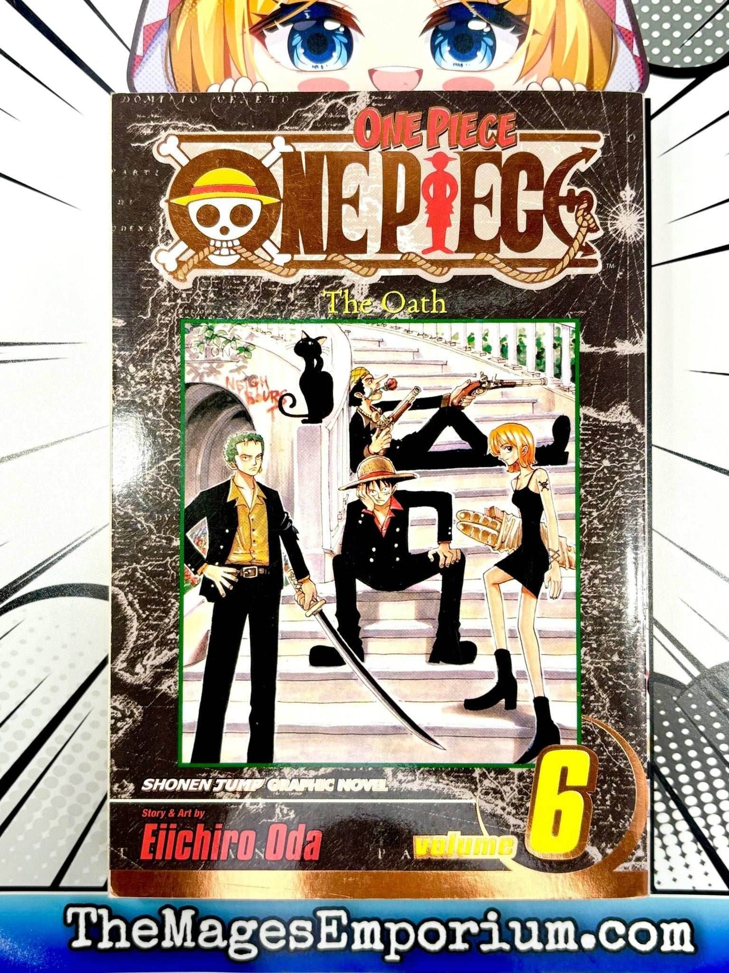 One Piece Vol 6 Gold Foil - 