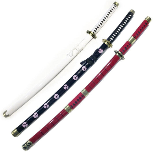 One Piece Zoro Three Sword Katana Set