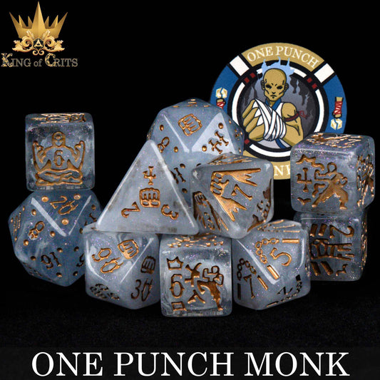 One Punch Monk 11 Dice Set