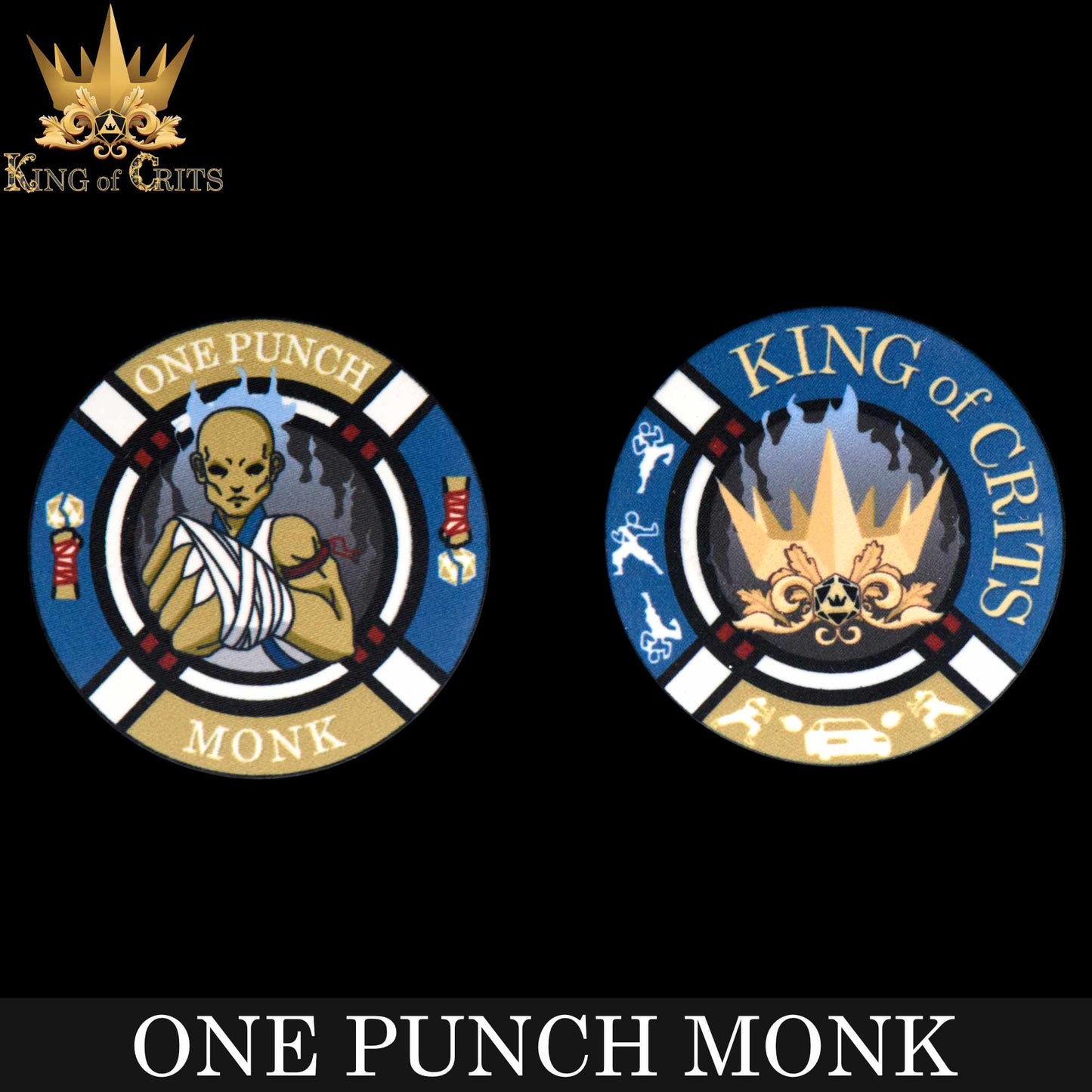 One Punch Monk 11 Dice Set