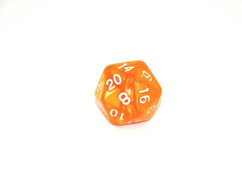 Orange Marble - 7 Piece Set - 