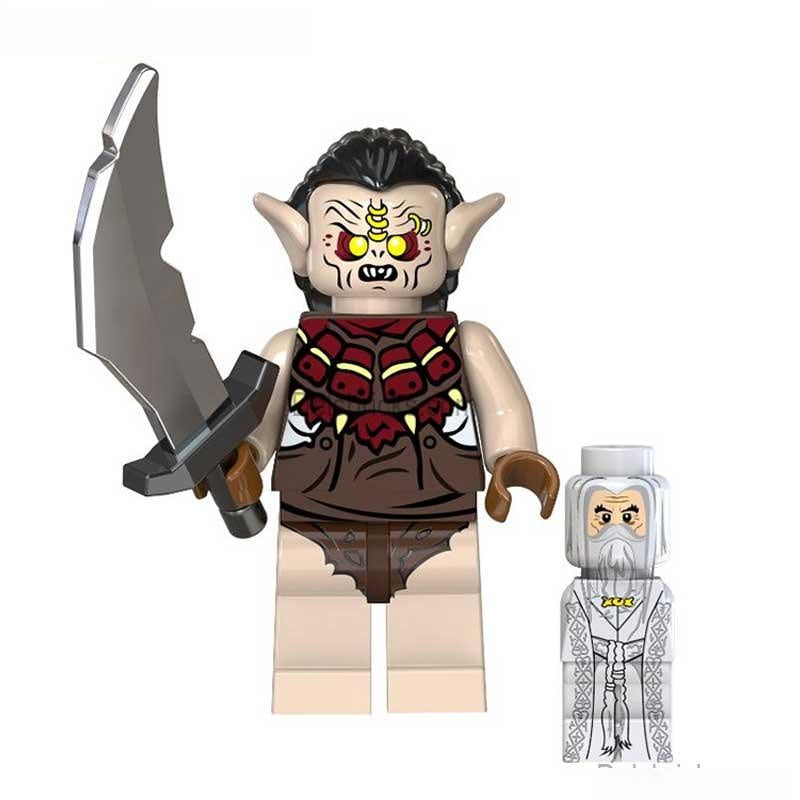 Orcs from Lord of The Rings Lego Minifigures Custom Toys 1