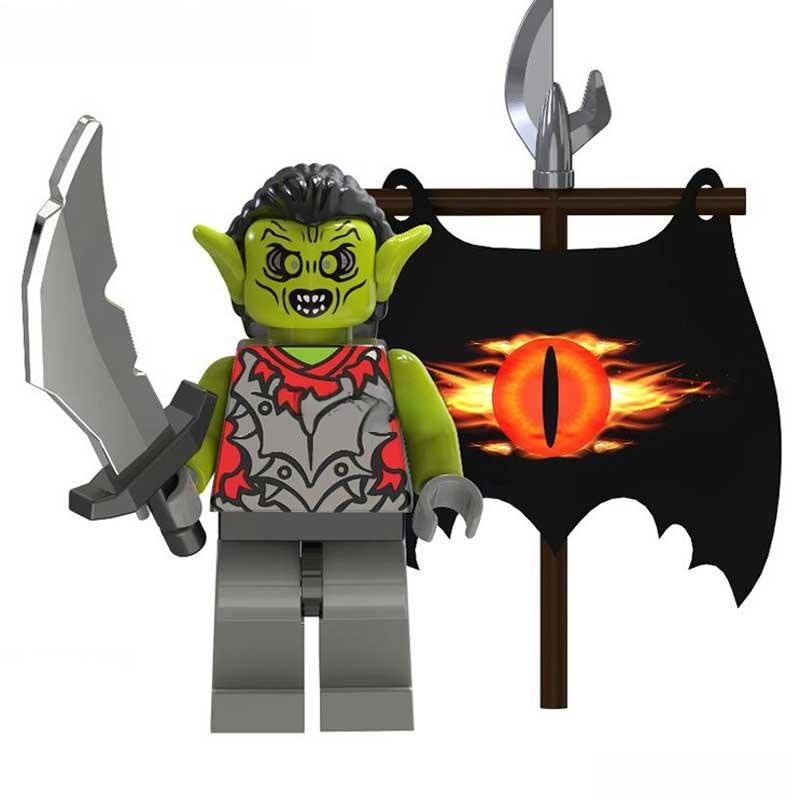 Orcs from Lord of The Rings Lego Minifigures Custom Toys 2