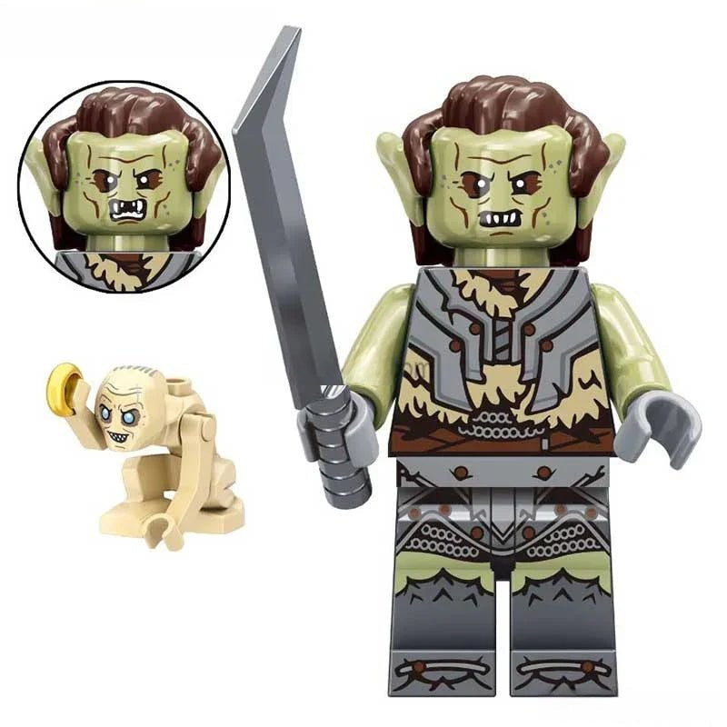 Orcs from Lord of The Rings Lego Minifigures Custom Toys 4