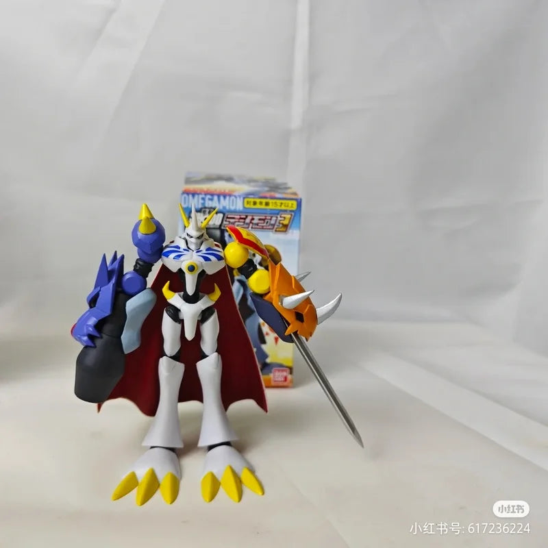 Original Bandai Digimon Adventure Zudomon Omegamon Alter-S Lilimon Box Eggs Collected Assembly Ornaments Figure Models  Gift